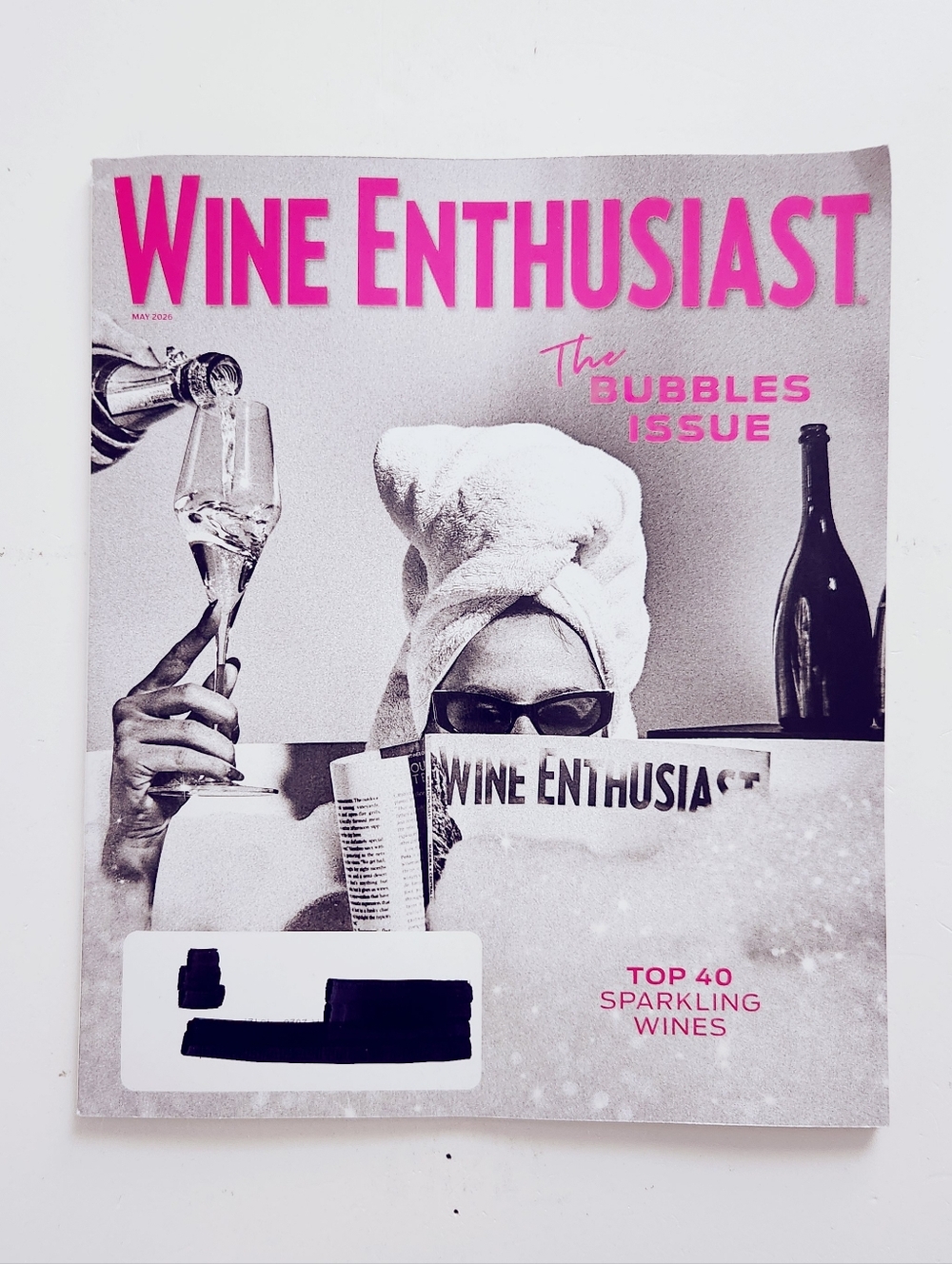 🍭7/$15 Wine Enthusiast Magazine May 2026 The Bubbles Issue